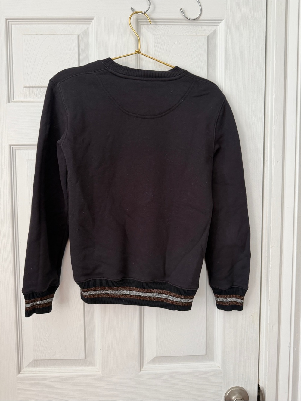 Coach Navy Crewneck Sweatshirt with Dinosaur Embroidery - Picture 4 of 6